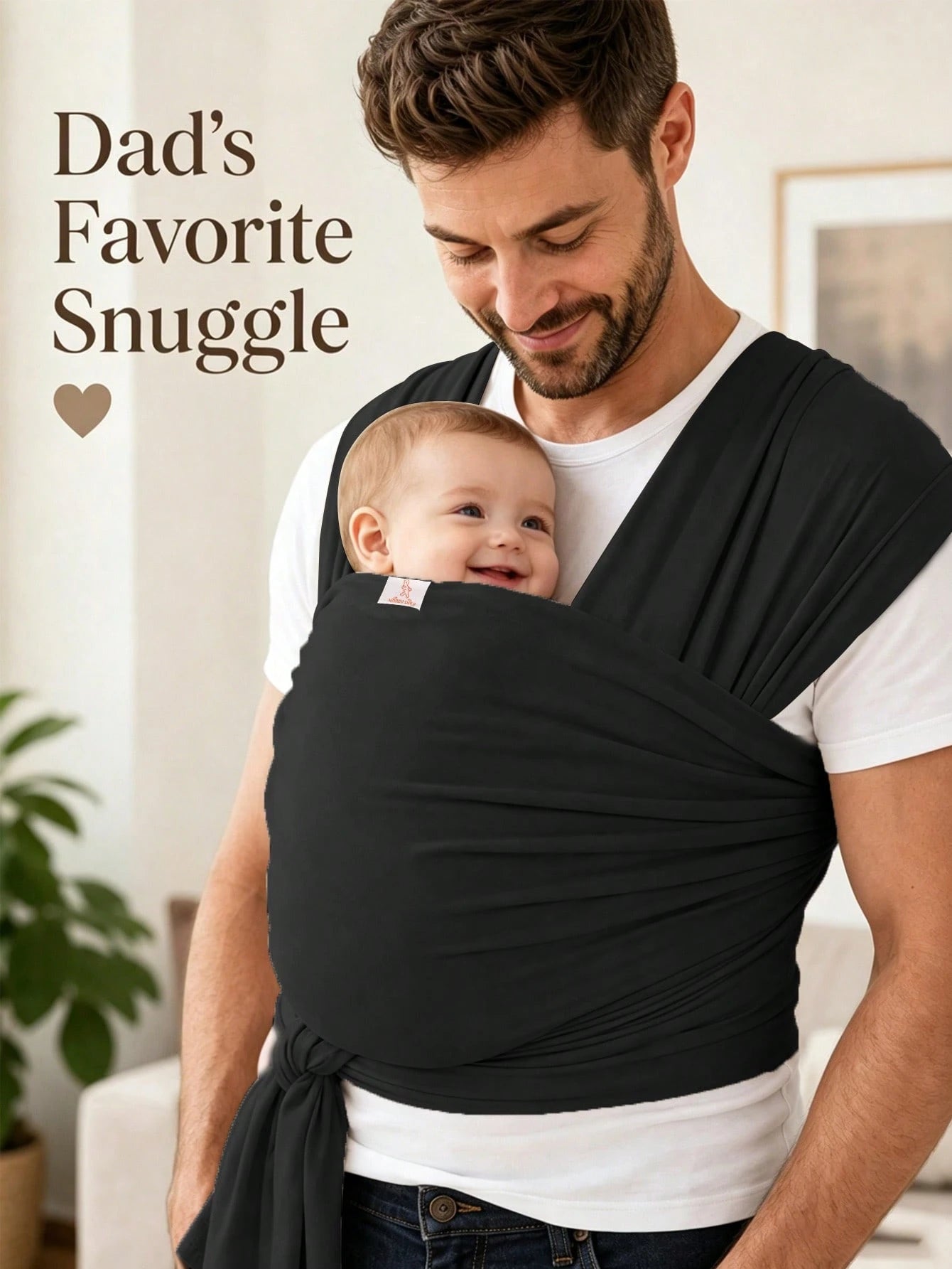Newborn Infant Multi-Function Front Carry Wrap Carrier, Baby Carrier For Outdoor Use, Convenient & Portable, Suitable For All Seasons