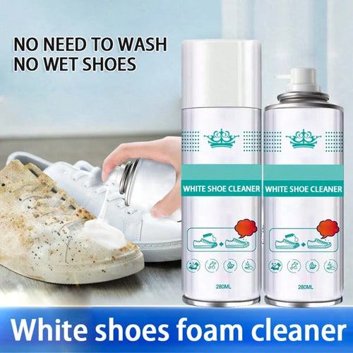 Nuokaiqi White Shoes Cleaning Agent Shoe Leather Brush Shoe Cleaner Decontamination Whitening And Yellowing Foam Shoe Polish Multi-Function Cleaning Agent