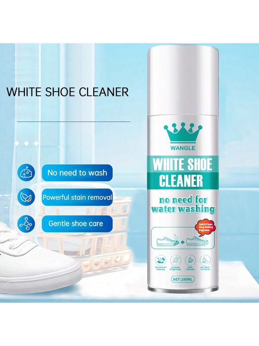 Nuokaiqi White Shoes Cleaning Agent Shoe Leather Brush Shoe Cleaner Decontamination Whitening And Yellowing Foam Shoe Polish Multi-Function Cleaning Agent