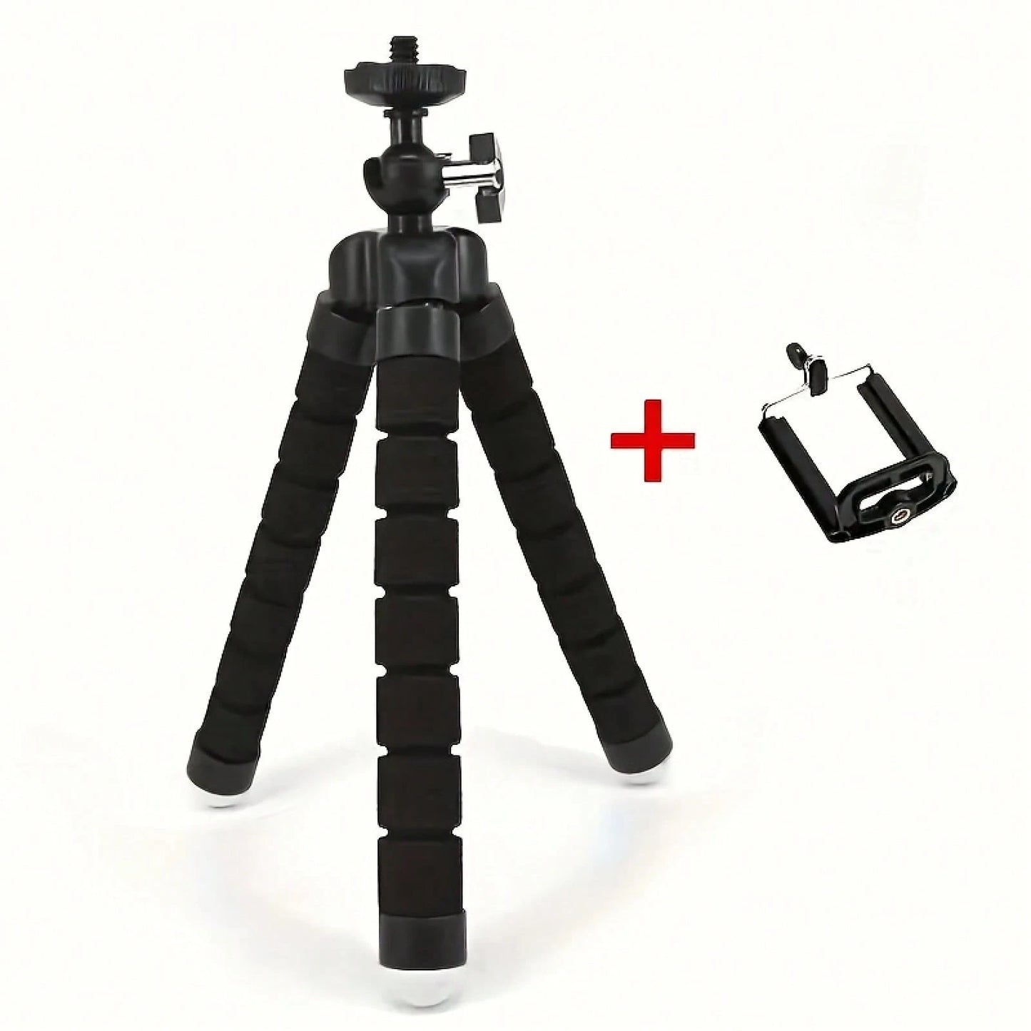 Octopus Phone Stand, Camera Stand- Sturdy, Foldable, Multiple Folds Without Damage, Suitable Compatible With Iphone And Other Phone And Camera Models, Tripod, Desktop Stand, Universal Stand, Tripod