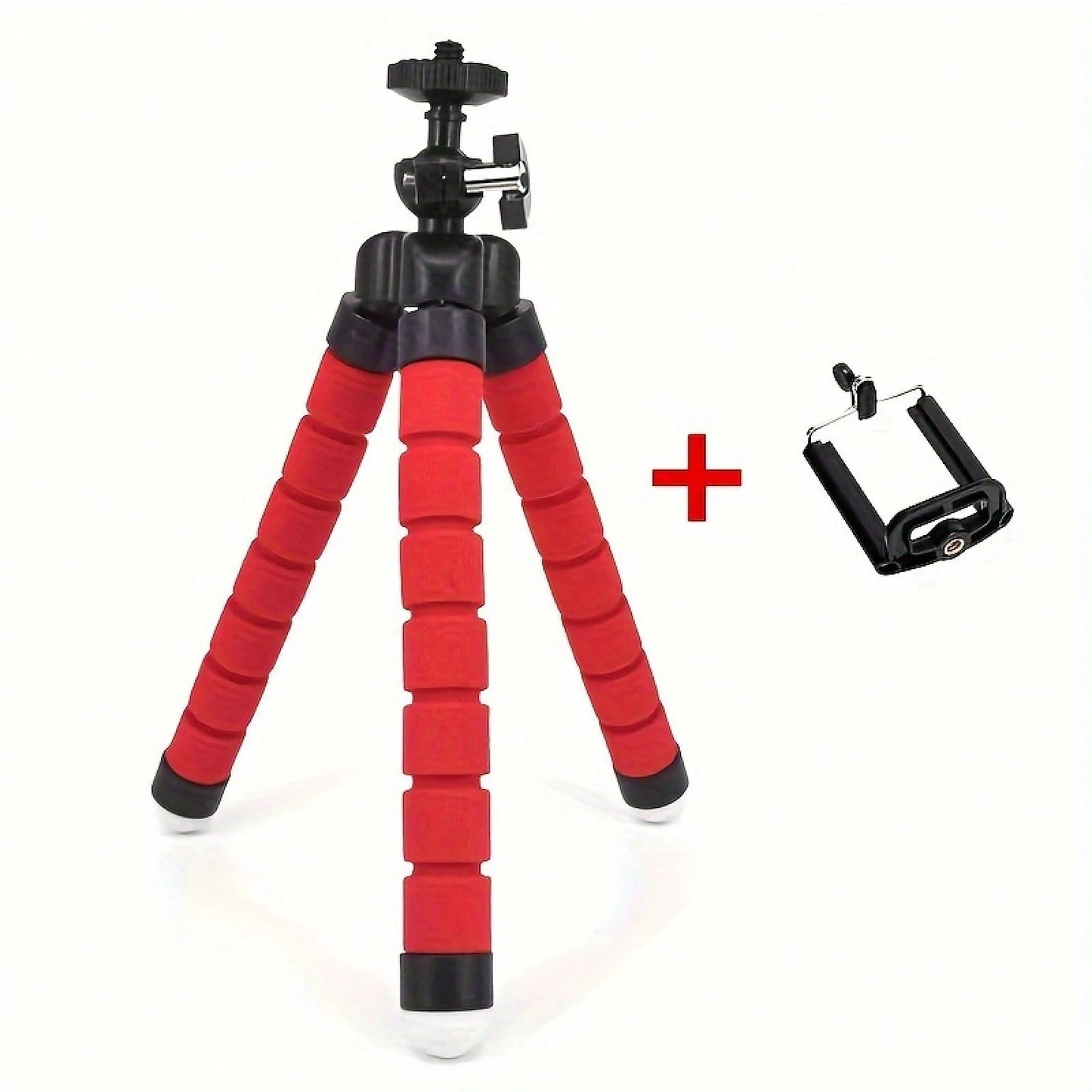 Octopus Phone Stand, Camera Stand- Sturdy, Foldable, Multiple Folds Without Damage, Suitable Compatible With Iphone And Other Phone And Camera Models, Tripod, Desktop Stand, Universal Stand, Tripod