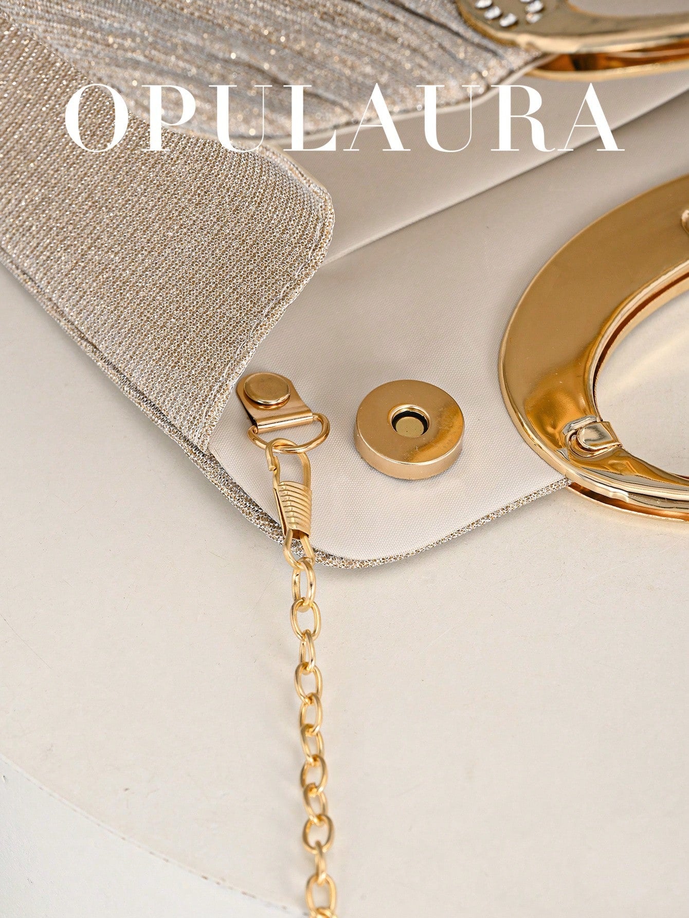 OpulAura Women's Fashion Sparkling Crystal Rhinestone Evening Clutch Bag, Glittering Luxury Rhinestone Studded Formal Dress Handbag,Bride, Wedding Items, Prom