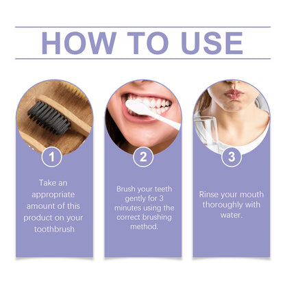 oralhoe Whitening Toothpaste 100g, Probiotic Mint Toothpaste For Surface Stains Yellowing Fresh Breath, Gentle Tooth Cleaning Paste With Hydroxyapatite, Daily Oral Care Pump Bottle