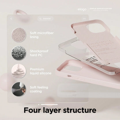 Original Liquid Case Compatible With Iphone 11 12 13 Series Series Solid Color Protective Cover With Premium Packaging Durable Soft Fit