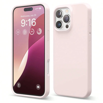 Original Liquid Case Compatible With Iphone 11 12 13 Series Series Solid Color Protective Cover With Premium Packaging Durable Soft Fit