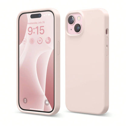 Original Liquid Case Compatible With Iphone 11 12 13 Series Series Solid Color Protective Cover With Premium Packaging Durable Soft Fit