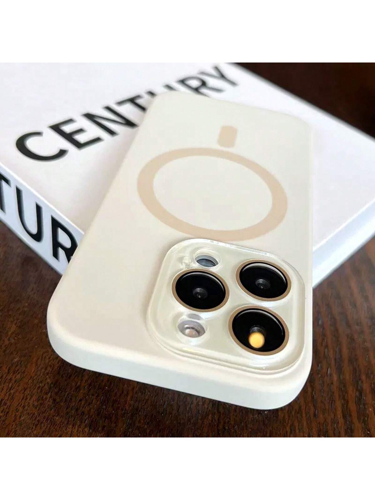 OroBelle Strong Magnetic Liquid Silicone Glass Camera Protector Cover Phone Case Compatible With IPhone17 16 15 14 13 12 11 Pro Max Plus, Compatible With IPhone11 Skin Feel Casing Drop Dust Proof No F