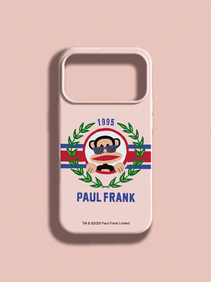 Paul Frank Officially Licensed Liquid Silicone Material Phone Case, Full Body Shock-Proof Camera Protection, Design Compatible With IPhone 13/14/15/16/17 Pro Max