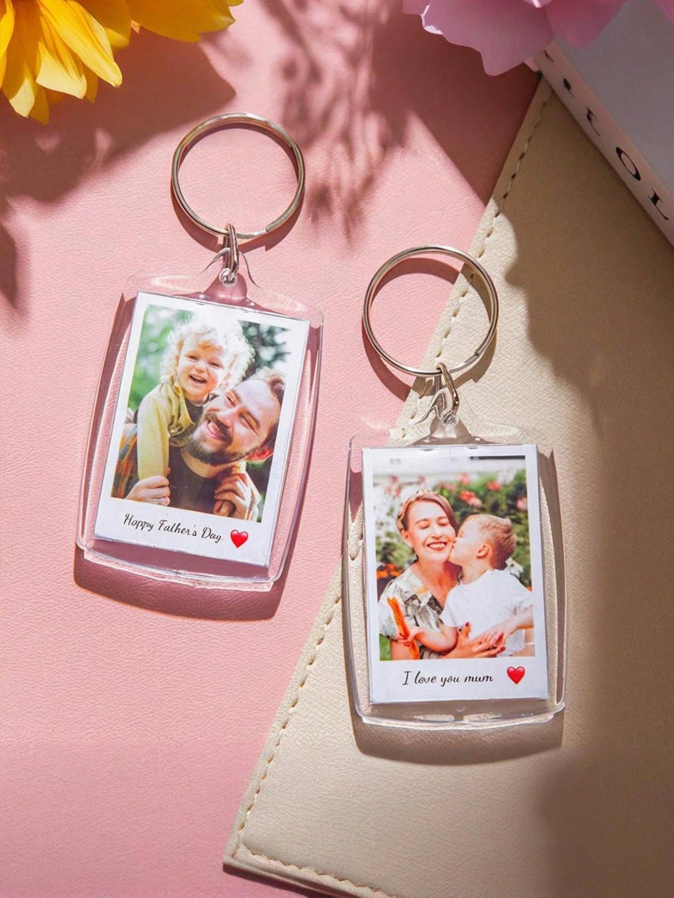 Personalized Acrylic Photo Keychain, Customized Couples Keychain, Photo Keyring, Valentine's Day Gift, Birthday Gift, Anniversary Gift, Couples Gift, Acrylic Photo Frame Keychain, Photo Frame, Keychai