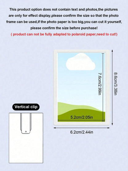 Personalized DIY Car Sun Visor Acrylic Photo Frame- Suitable For Couple, Family And Pet Photos- Easy To Install And Use- Can Hold Wallet-Sized Photos- Perfect Gift For Valentine's Day, Anniversary