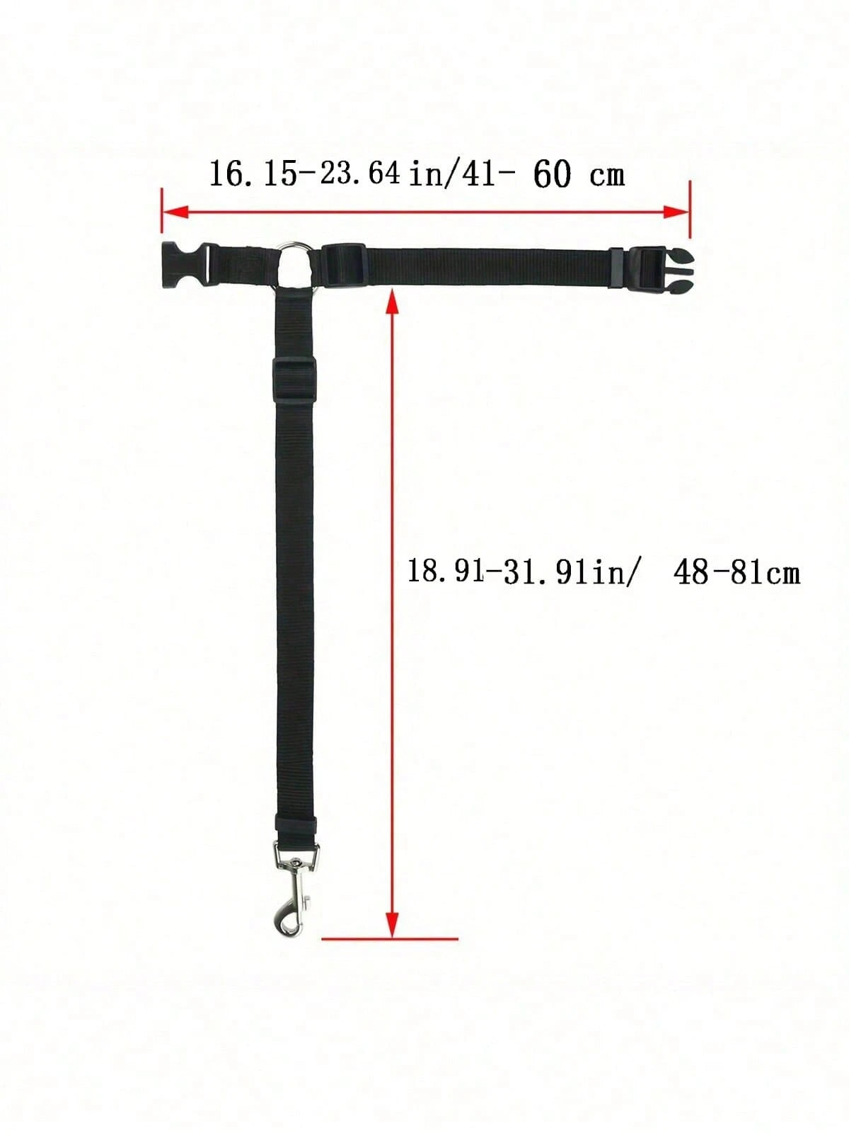 PETSIN 1pc Pet Car Belt, Dog Cat Car Leash, Retractable Backseat Pet Tether, Keep Your Dogr! Dog Outing Dog Stuff