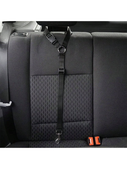 PETSIN 1pc Pet Car Belt, Dog Cat Car Leash, Retractable Backseat Pet Tether, Keep Your Dogr! Dog Outing Dog Stuff