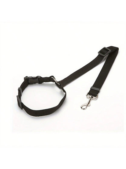 PETSIN 1pc Pet Car Belt, Dog Cat Car Leash, Retractable Backseat Pet Tether, Keep Your Dogr! Dog Outing Dog Stuff