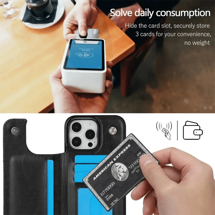Phone Case- The TPU Phone Case With A Pink Mist Vines Design Is Not Only Practical But Also Includes A Card Slot And Various Functions For Bank And Transit Cards. It Fits The For Iphone 16 Pro Max, 1