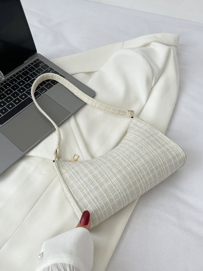Plaid Pattern Bag Handbag,Shoulder Bag,Bag Minimalist,Casual Lightweight,Portable For Women, Rookies & White-Collar Workers,For Teacher Gifts,For Girl,For Woman Gift Bag,Work,Business,Commute,Shoppin