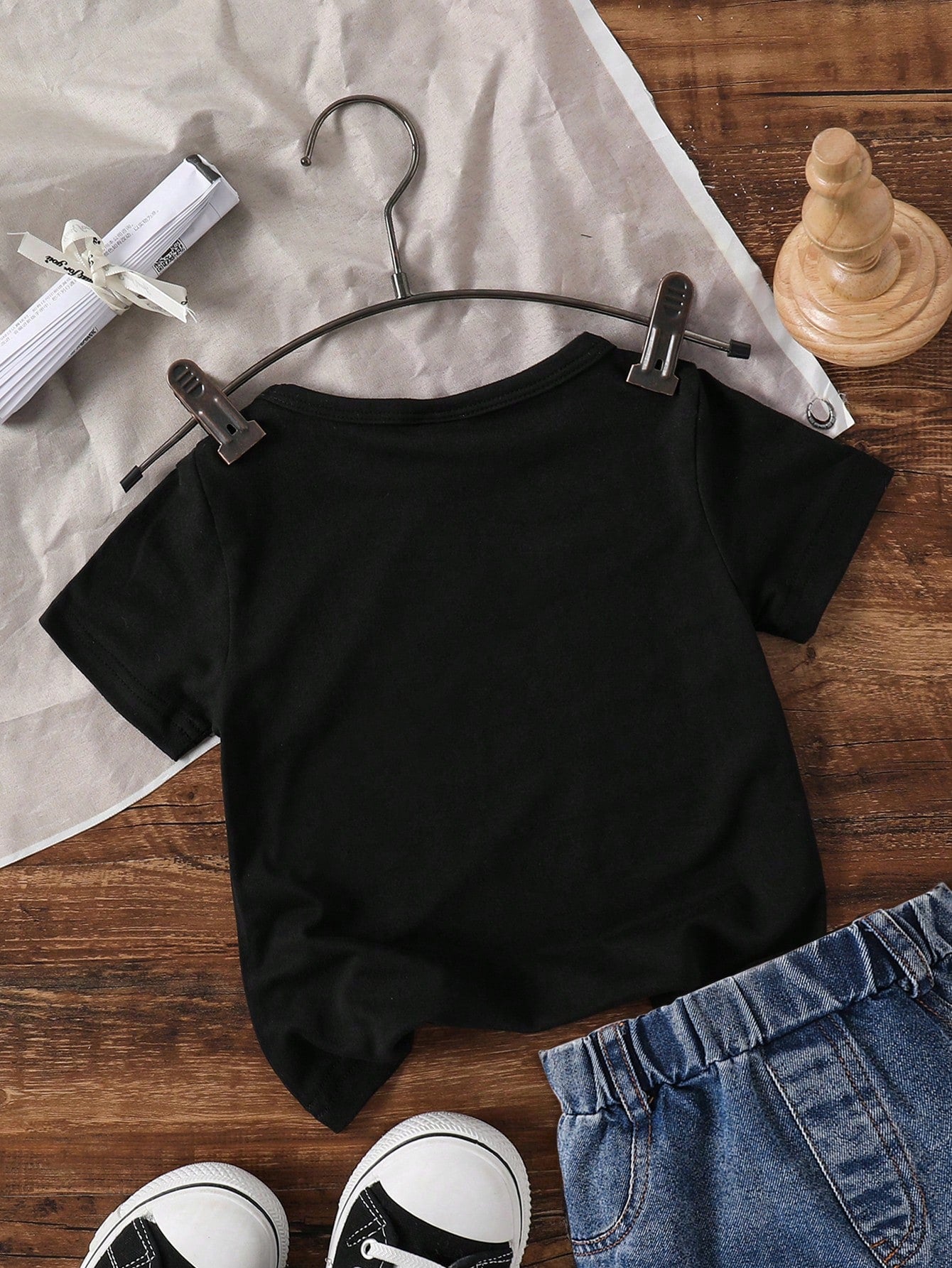 Playful Pals Baby Boy's Fun Letter Printed Short Sleeve T-Shirt, Summer