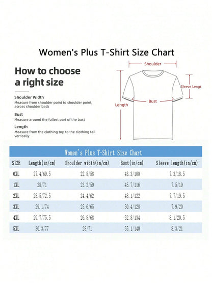 Plus Size Inspirational Religious Quote Short Sleeve T Shirt Women By GOD Loved By JESUS Led By The Spirit Text Cotton Size L-5XL