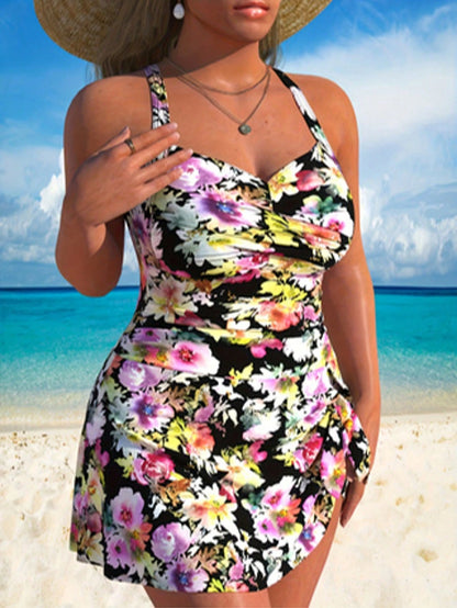 Plus Size One-Piece Swimsuit
