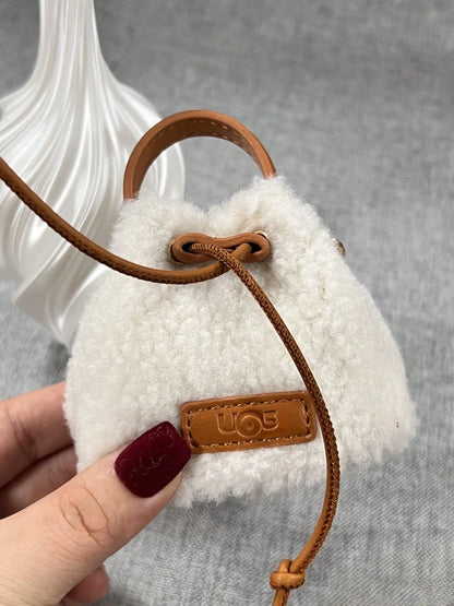 Plush Sled-Style New Crossbody Mini Luxury Bag Charm Blind Box Matching Accessory For Autumn And Winter Bags