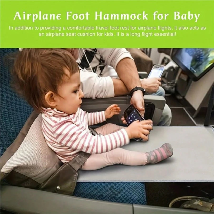 Portable Kids Car & Airplane Seat Extension Cushion Leg Rest Travel Seat Extender