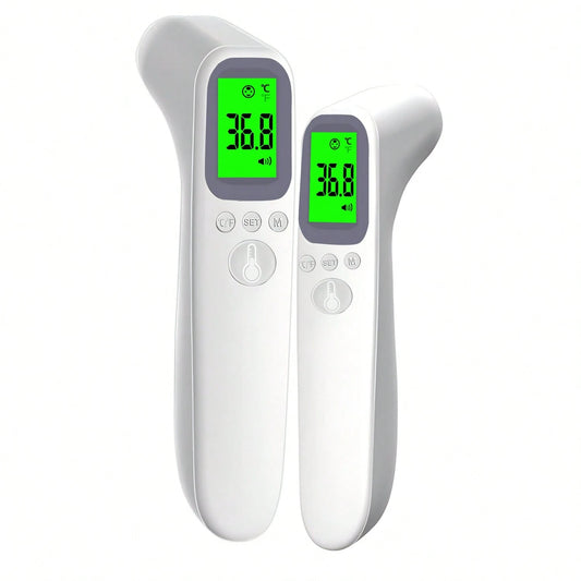 Portable Thermometer, Non-Contact Digital Forehead Thermometer With LED Display, Fever Measurement Tool, Surface/Body Temperature Modes, Digital Thermometer