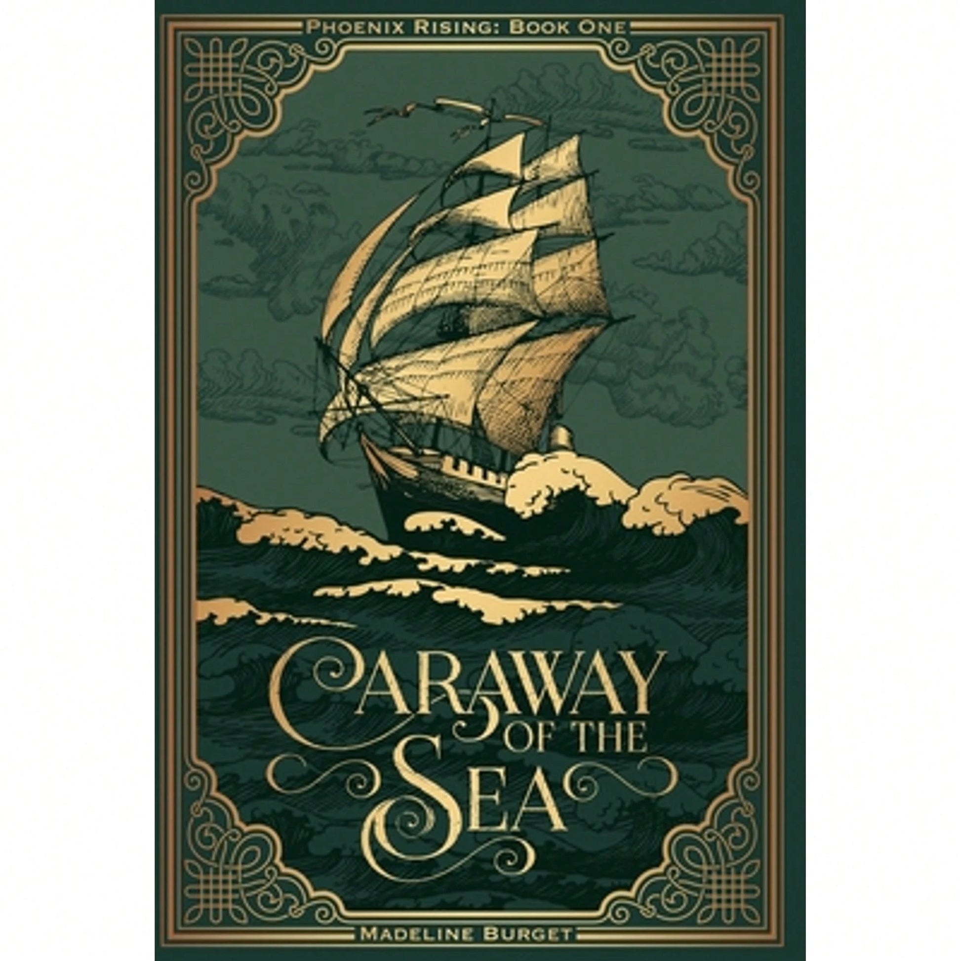 Pre-Owned Caraway Of The Sea: A Grim Pirate Fantasy With A Slow-Burn Island Romance And A Lot Of (Hardcover) By Madeline Burget