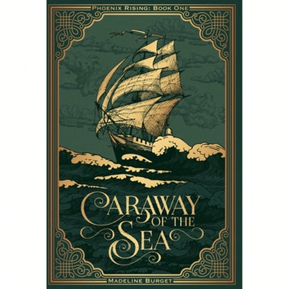 Pre-Owned Caraway Of The Sea: A Grim Pirate Fantasy With A Slow-Burn Island Romance And A Lot Of (Hardcover) By Madeline Burget
