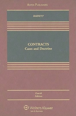 Pre-Owned Contracts: Cases And Doctrine (Hardcover) By Randy E Barnett