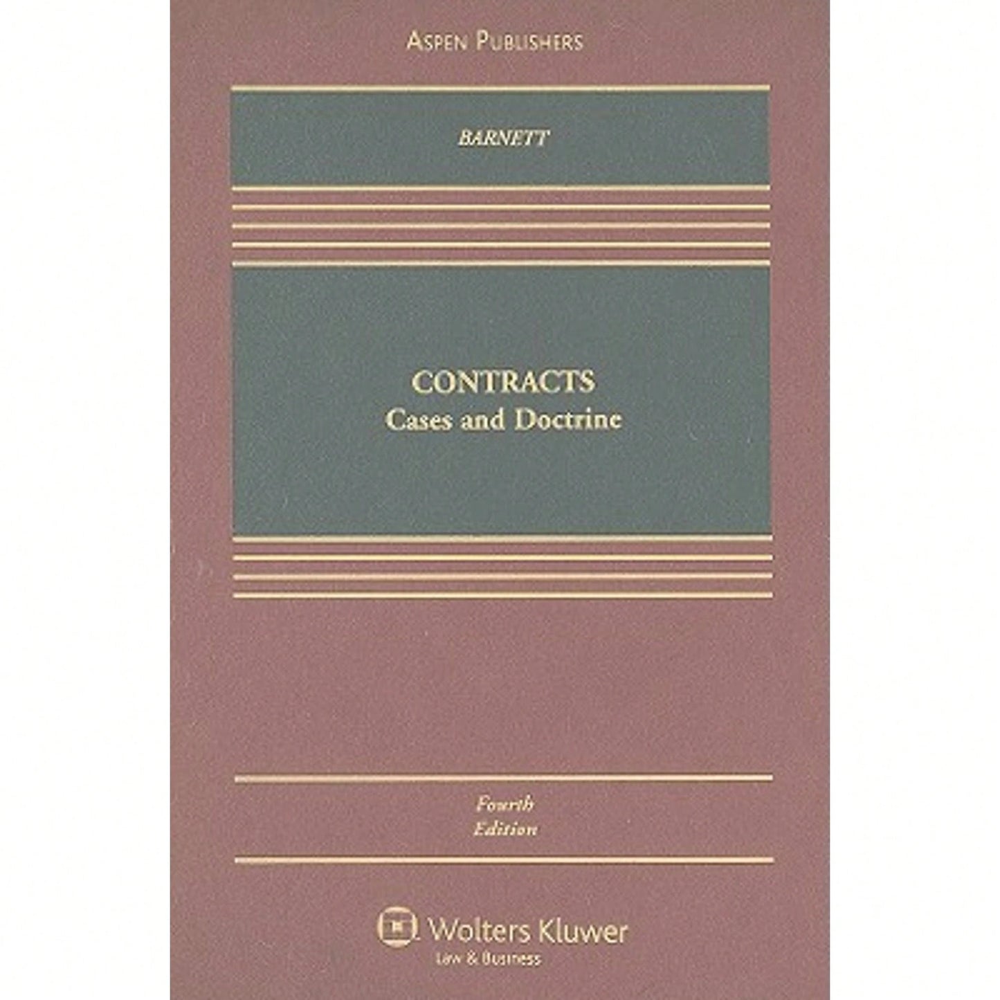 Pre-Owned Contracts: Cases And Doctrine (Hardcover) By Randy E Barnett