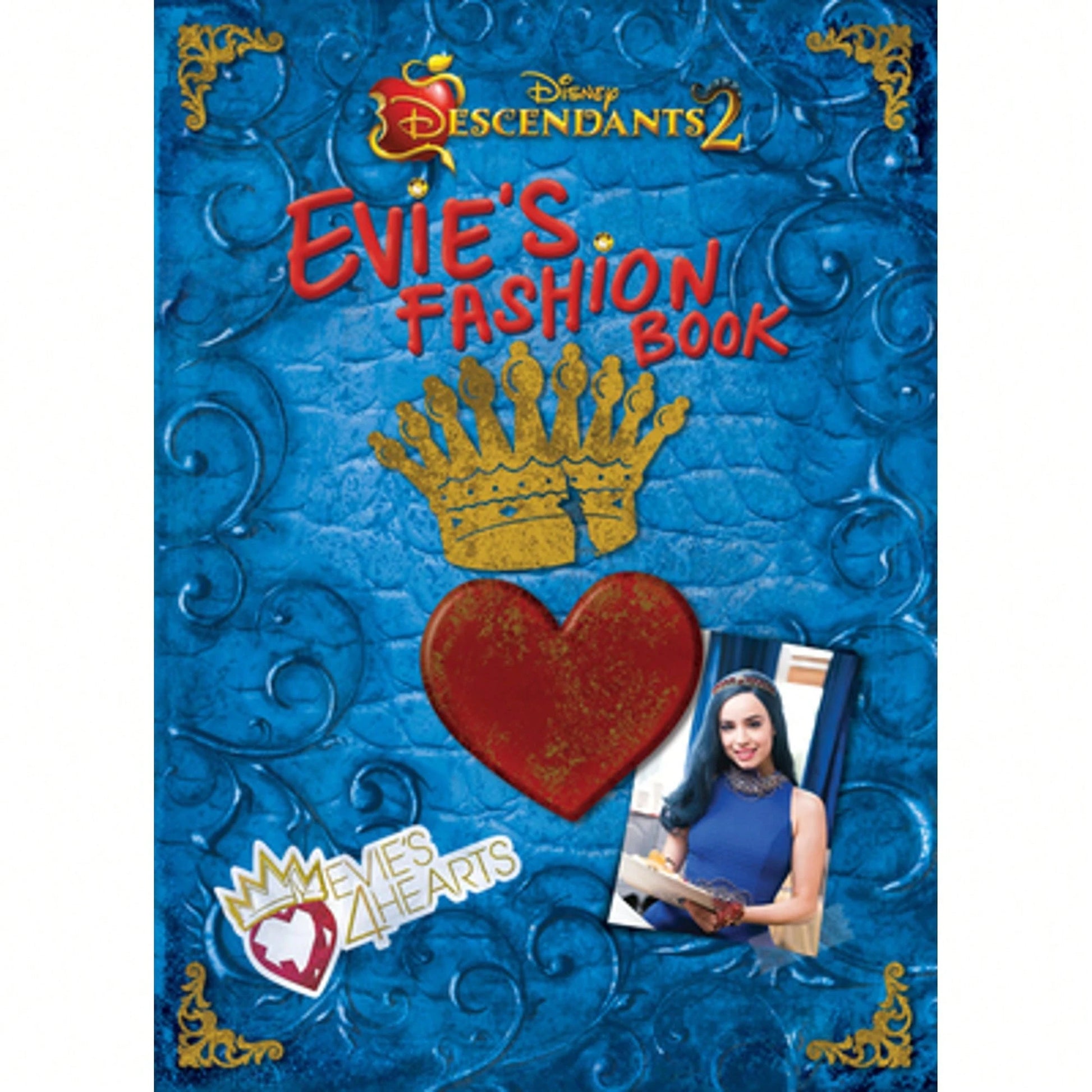 Pre-Owned Descendants 2: Evie's Fashion Book (Hardcover) By Disney Books