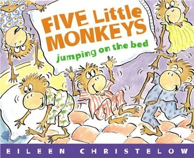 Pre-Owned Five Little Monkeys Jumping On The Bed (Paperback) By Eileen Christelow