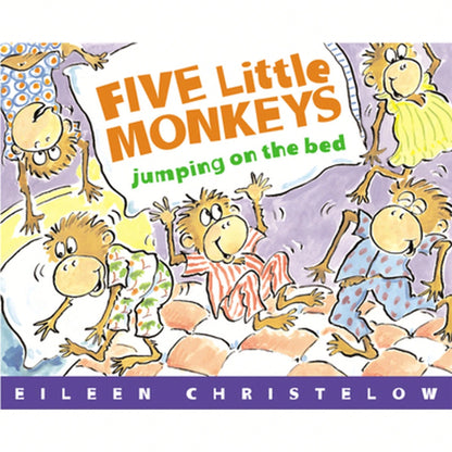 Pre-Owned Five Little Monkeys Jumping On The Bed (Paperback) By Eileen Christelow