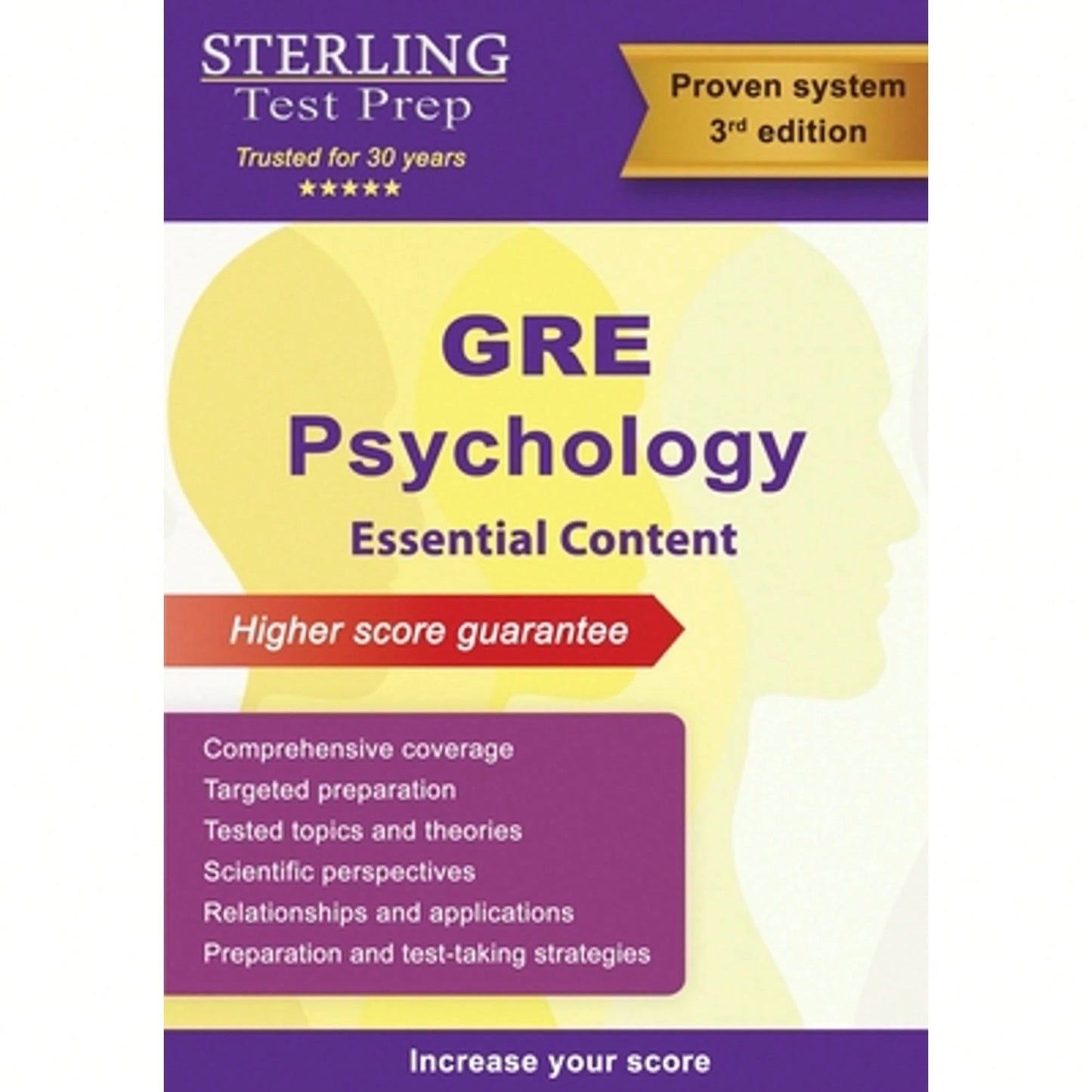 Pre-Owned GRE Psychology: Comprehensive Review For GRE Psychology Subject Test (Paperback) By Sterling Test Prep
