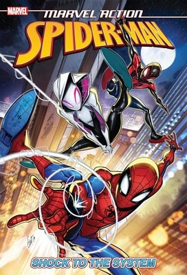 Pre-Owned Marvel Action: Spider-Man: Shock To The System (Book Five) (Paperback) By Brandon Easton