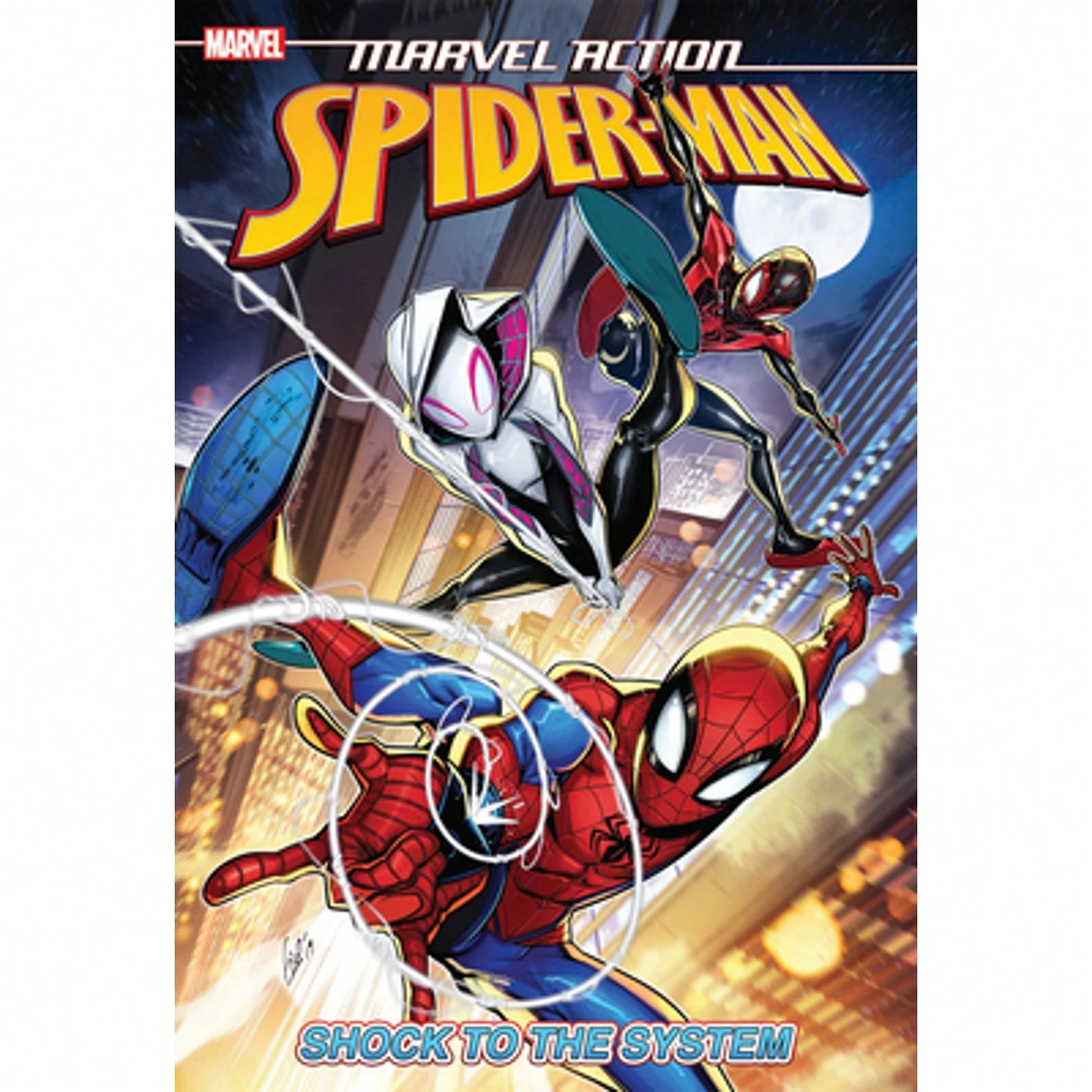 Pre-Owned Marvel Action: Spider-Man: Shock To The System (Book Five) (Paperback) By Brandon Easton