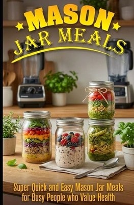 Pre-Owned Mason Jar Meals: Super Quick And Easy Mason Jar Meals For Busy People Who Value Health (Paperback) By Ashley Strong