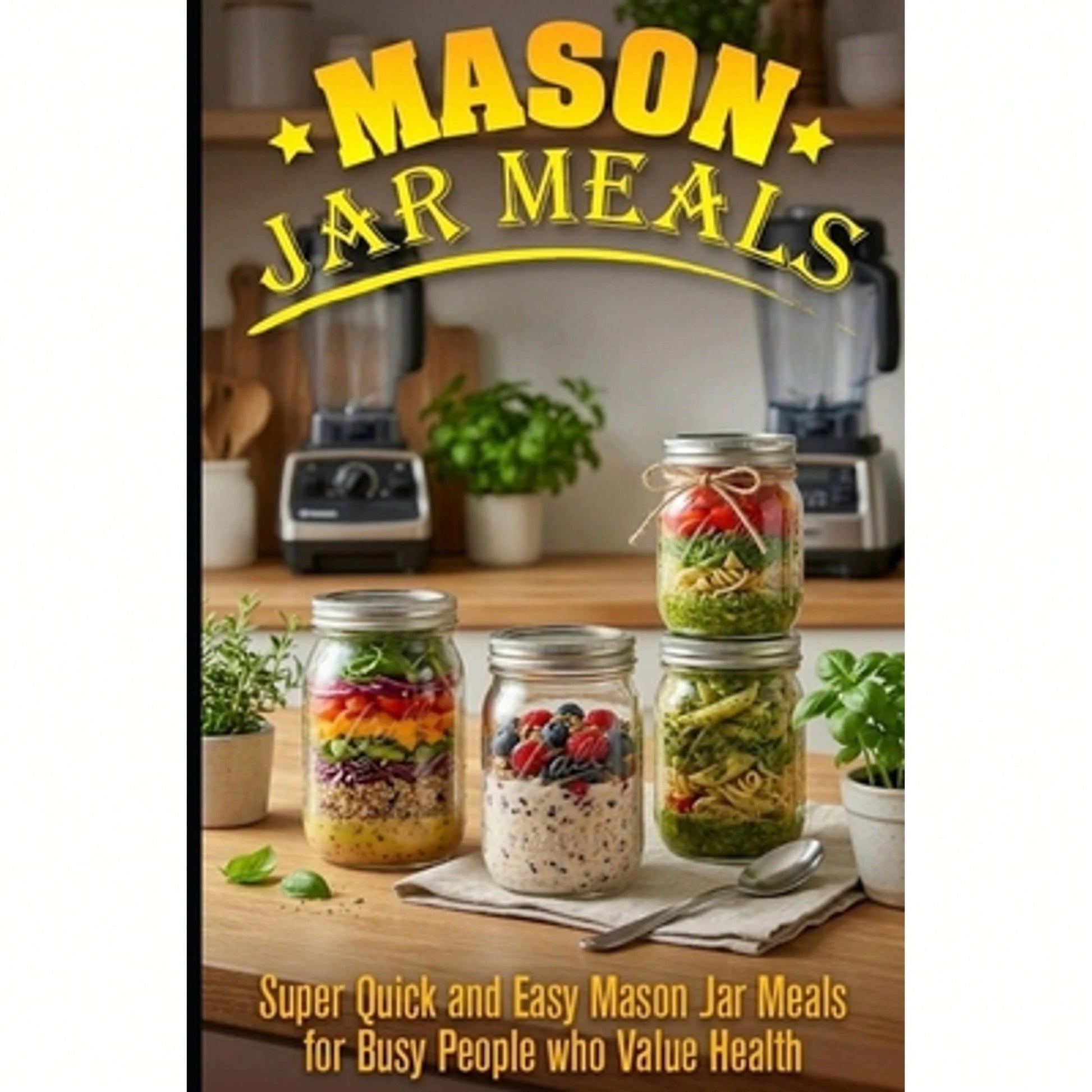 Pre-Owned Mason Jar Meals: Super Quick And Easy Mason Jar Meals For Busy People Who Value Health (Paperback) By Ashley Strong