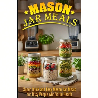Pre-Owned Mason Jar Meals: Super Quick And Easy Mason Jar Meals For Busy People Who Value Health (Paperback) By Ashley Strong