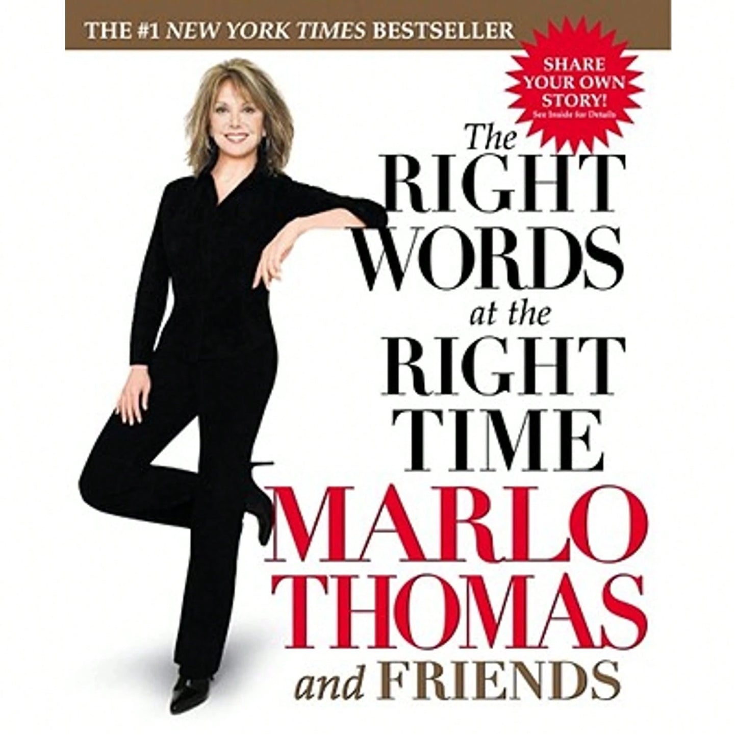 Pre-Owned The Right Words At The Right Time (Paperback) By Marlo Thomas
