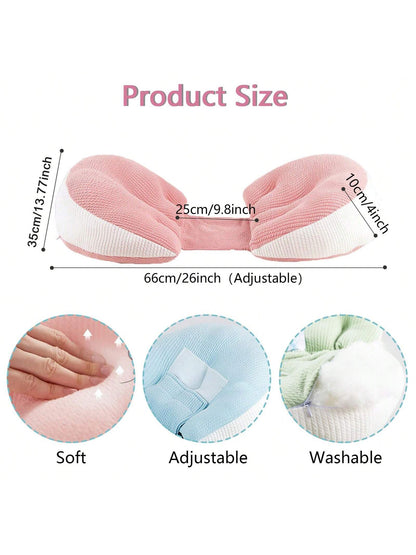 Pregnancy Pillow- Detachable U-Shaped Body Pillow, Maternity Side Sleeping Lumbar Support Cushion, Belly Contoured Shell Pillow, Waist Support Side Sleeper Pillow