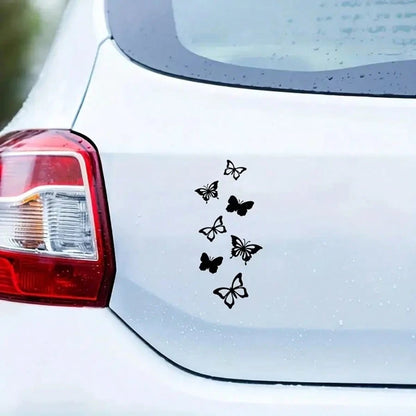 Premium Vinyl Butterfly Car Sticker- Durable Appearance Decorative Stickers Only