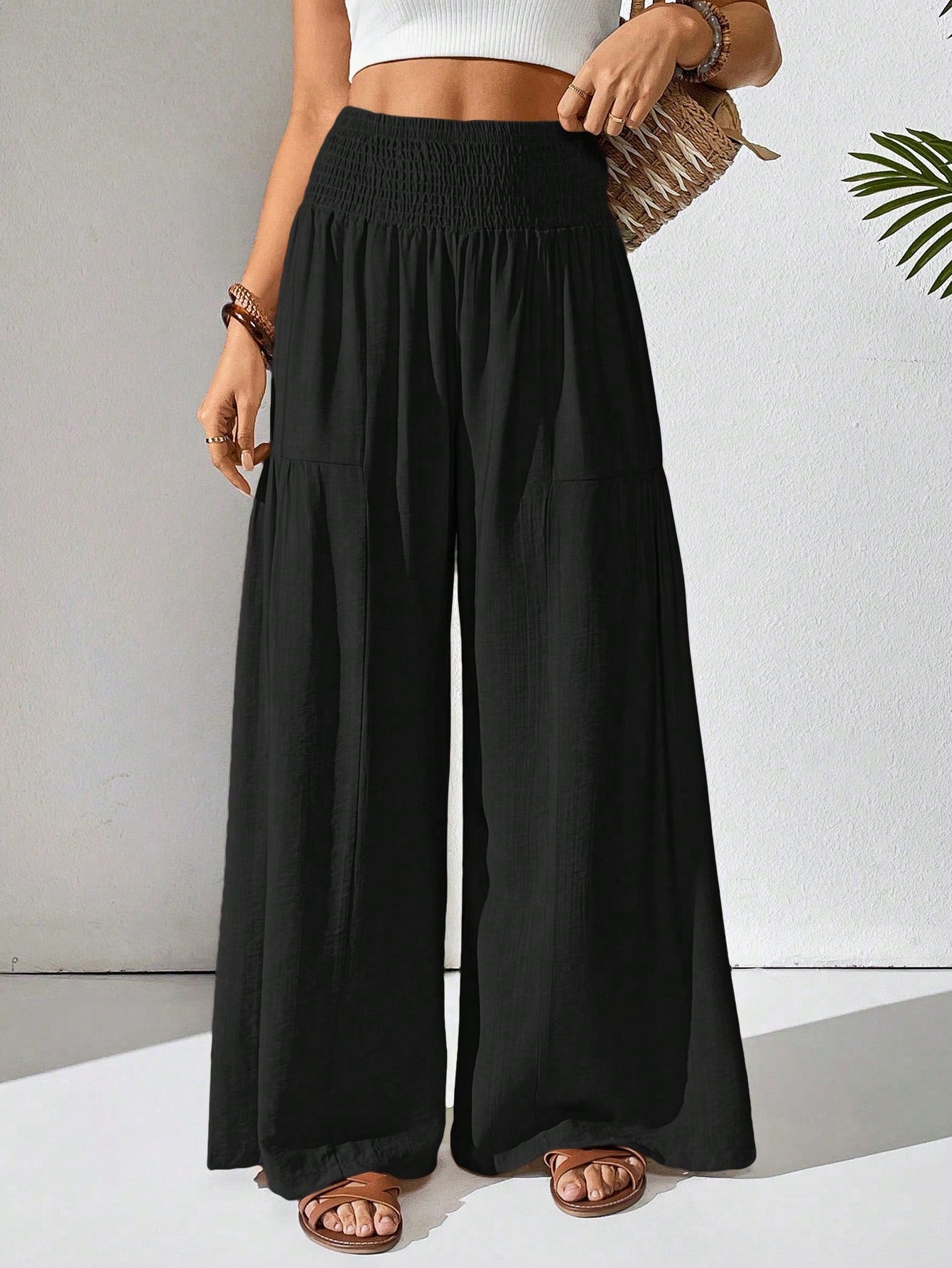 Rafferiza Women's Casual Wide Leg Loose Pants, Fashion And Suitable For Summer Fall Cloth For Women