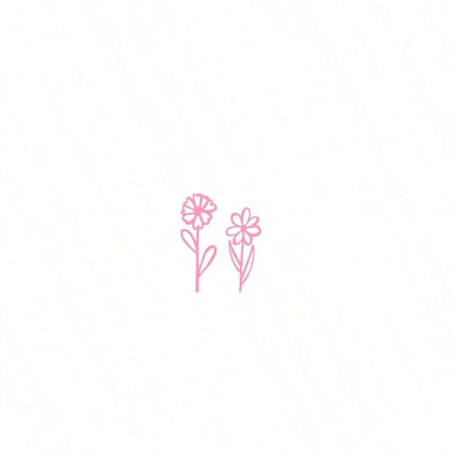 Rearview Mirror Sticker, Mini Flower Sticker, Small Plant Flower Sticker, For Laptops, Cars, Boats, SUVs, Trucks