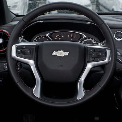 Rhinestone Steering Wheel Emblem, Chevrolet Equinox Camaro Interior Decal & Car Interior Accessories For Women