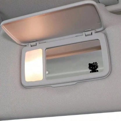 SANRIO 1pc Hello Kitty Fun Creative Car Sticker, Cute Car Interior Decoration Accessory, Exterior/Interior Car Sticker, Suitable For Cars, Trucks, Motorcycles, Walls, Durable Cartoon Design, Easy To A