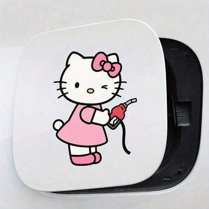 SANRIO 1pc Hello Kitty Fun Creative Car Sticker, Cute Car Interior Decoration Accessory, Exterior/Interior Car Sticker, Suitable For Cars, Trucks, Motorcycles, Walls, Durable Cartoon Design, Easy To A