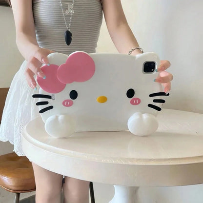 SANRIO Kawaii Silicone Protective 11 Air5 6 Mini6 10.2 Full Body With Pen Slot Cute Anime Cartoon Gifts
