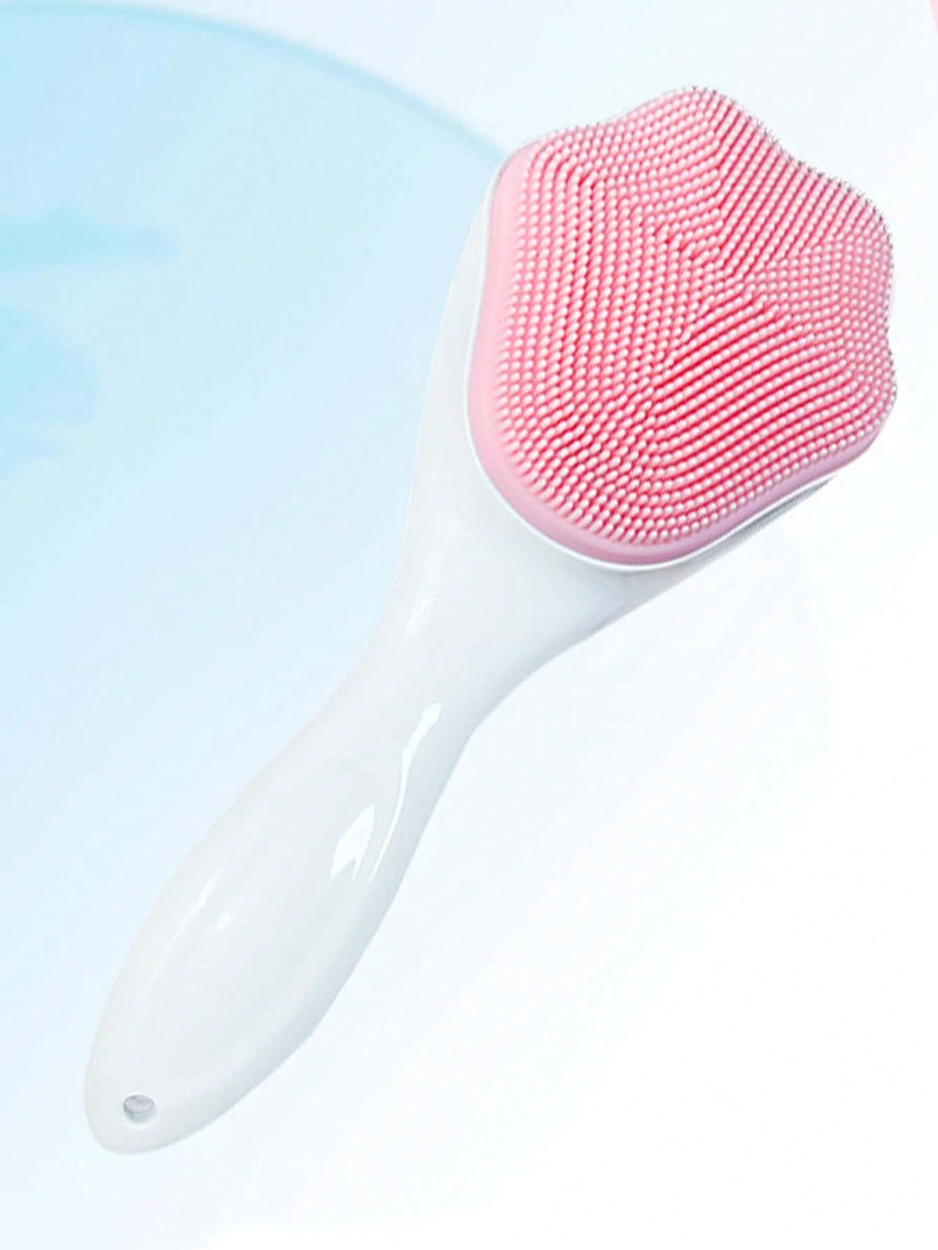 Silicone Cat Paw Facial Cleansing Massage Brush Soft Bristle Face Washer Blackhead & Dirt Remover Deep Pore Cleaning Tool