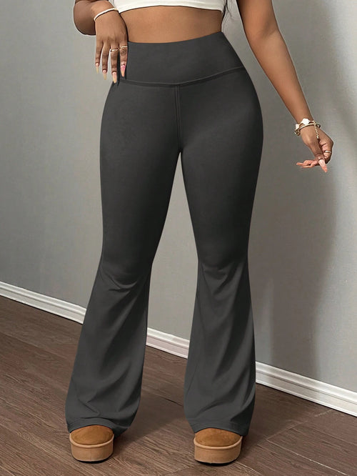 Slaydiva Women's High Waist Elastic Yoga Pants, Tummy Control Workout Leggings