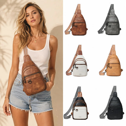 Sling Bag Crossbody For Women Girls With Adjustable Strap & Coin Purse| Stylish Urban Minimalist Commuting Lightweight Single Shoulder Women's Bag